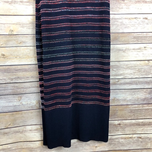 Rachel Rachel Roy | Space Dye Striped Midi Dress M - Picture 5 of 7